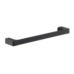 Porta asciugamani Pirenei nero opaco 35 cm
