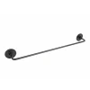 Porta asciugamani Wind nero 40 cm