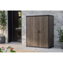 Porta attrezzi in plastica Keter Vertical sp. 20 mm marrone scuro 1,16 m²