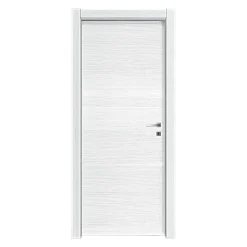 Porta battente Blanc bianco Matrix 210x80 cm
