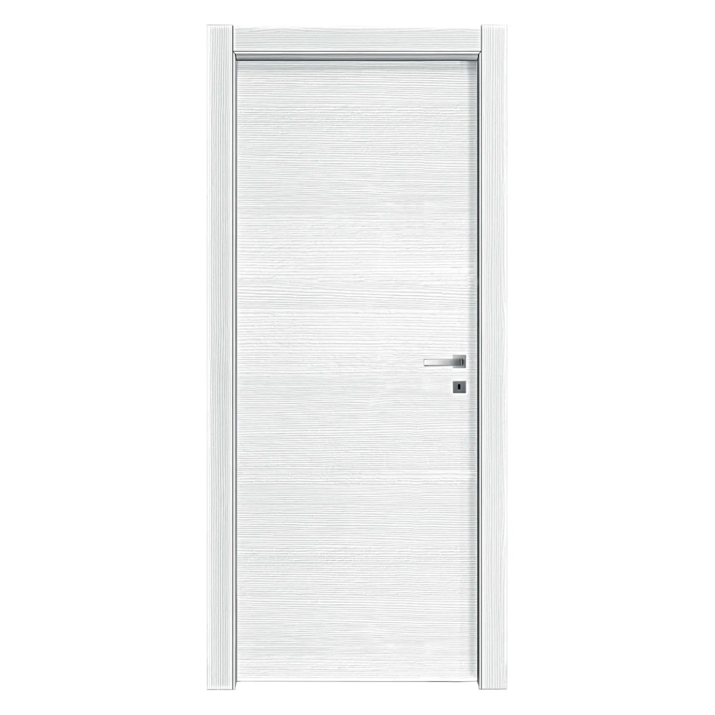 Porta battente Blanc bianco Matrix 210x80 cm