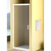 Porta battente doccia 1 anta Bild L77/83xH190 cm bianco opaco