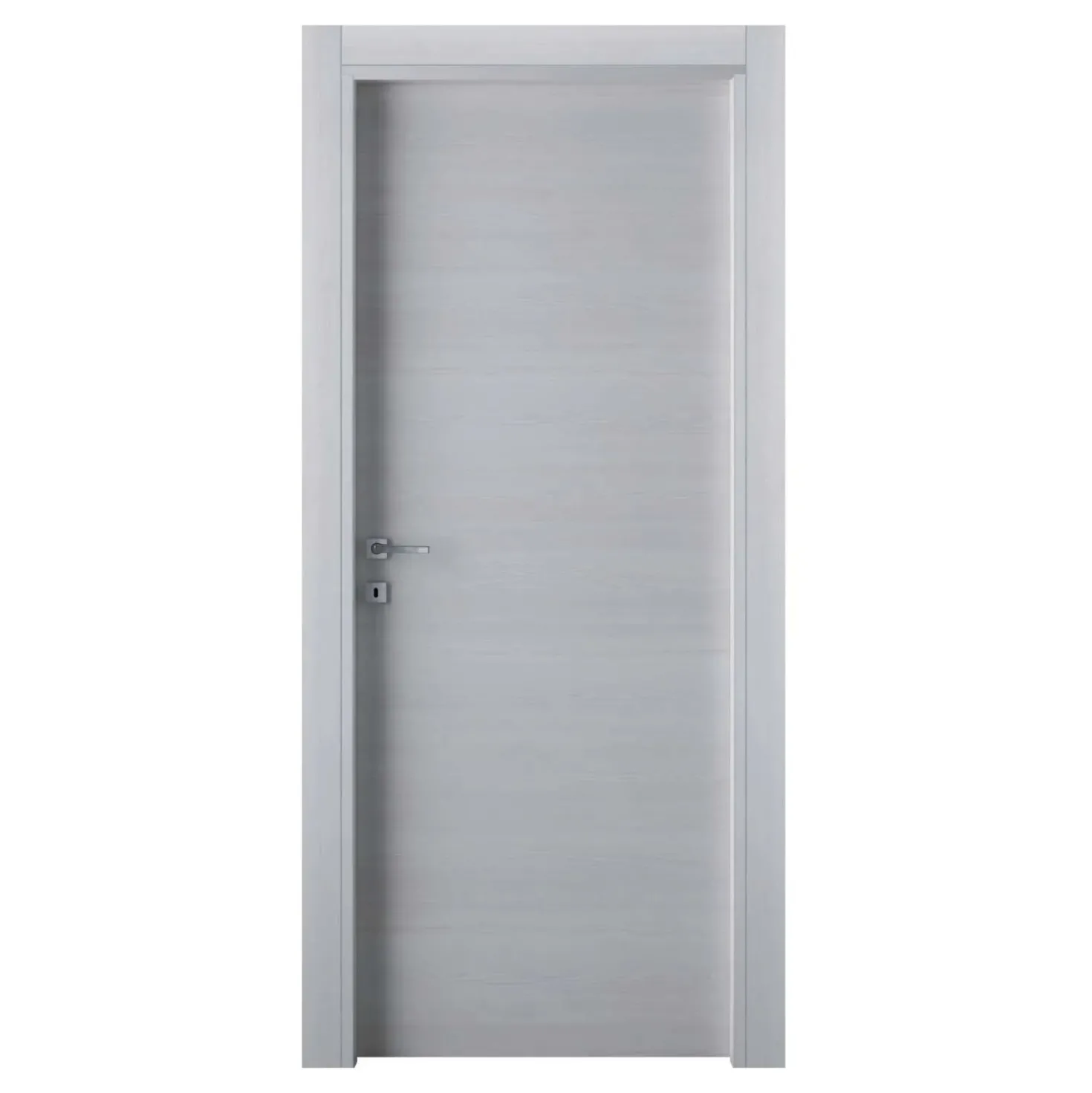 Porta battente reversibile Marika acero neve 80x210 cm