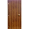 Porta battente reversibile Badia noce 210x80 cm