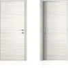 Porta battente reversibile Bormio Olmo 200x80 cm