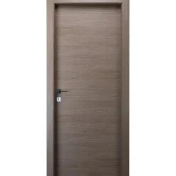 Porta battente reversibile Rio nocciola 210x80 cm