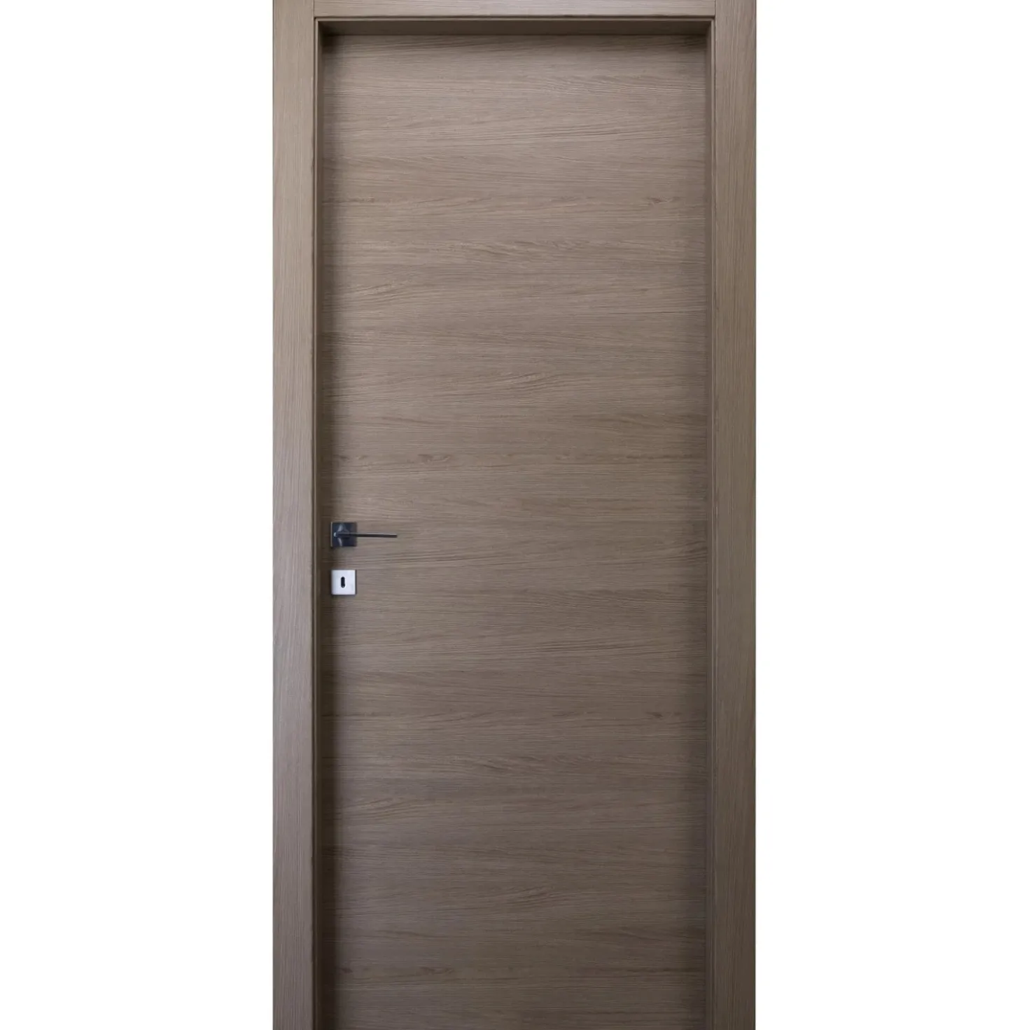 Porta battente reversibile Rio nocciola 210x80 cm