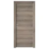 Porta battente reversibile Marika moka 80x210 cm