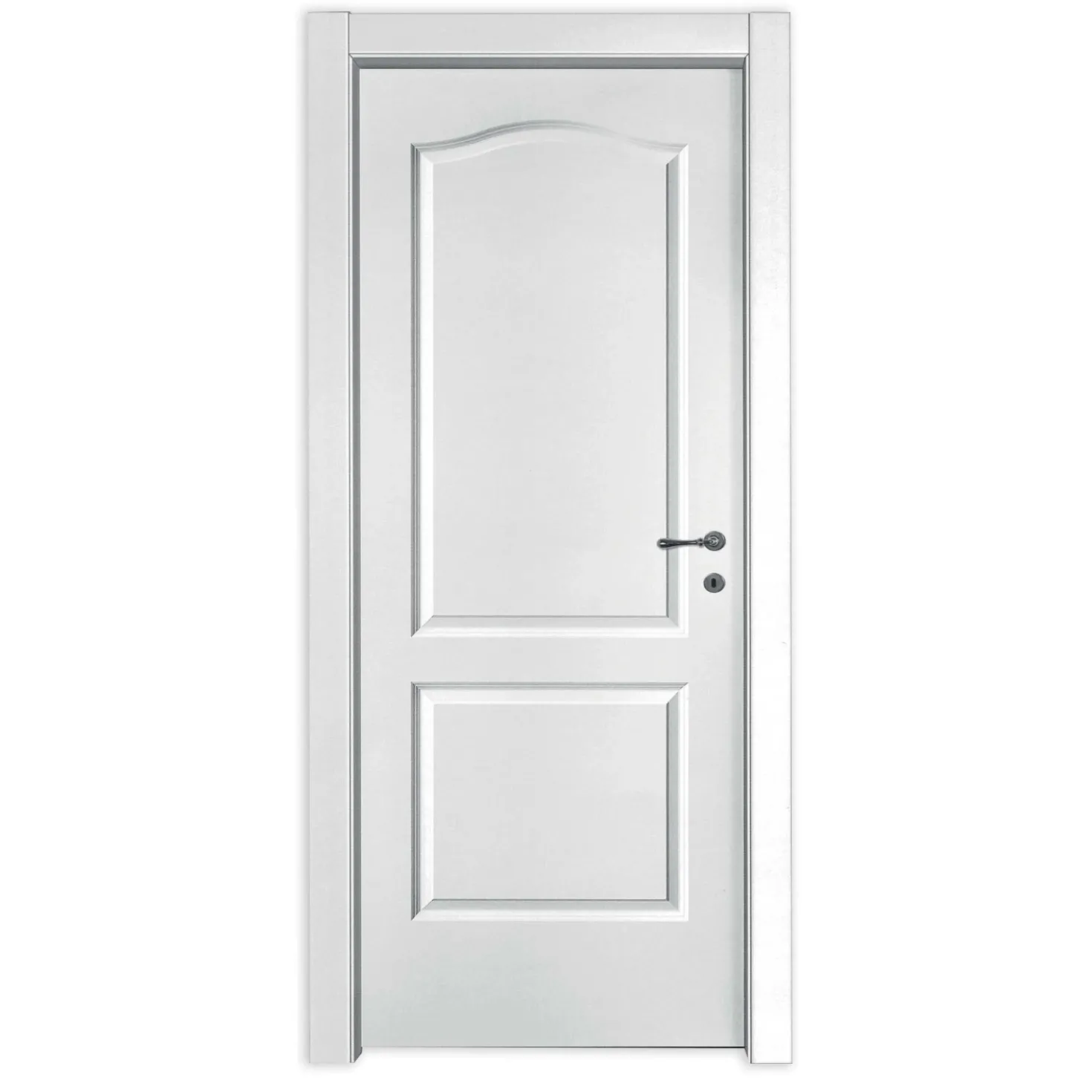 Porta battente sinistra Giulia bianco laccato 210x70 cm