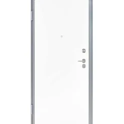 Porta blindata Ares 80x210 cm grigia apertura dx
