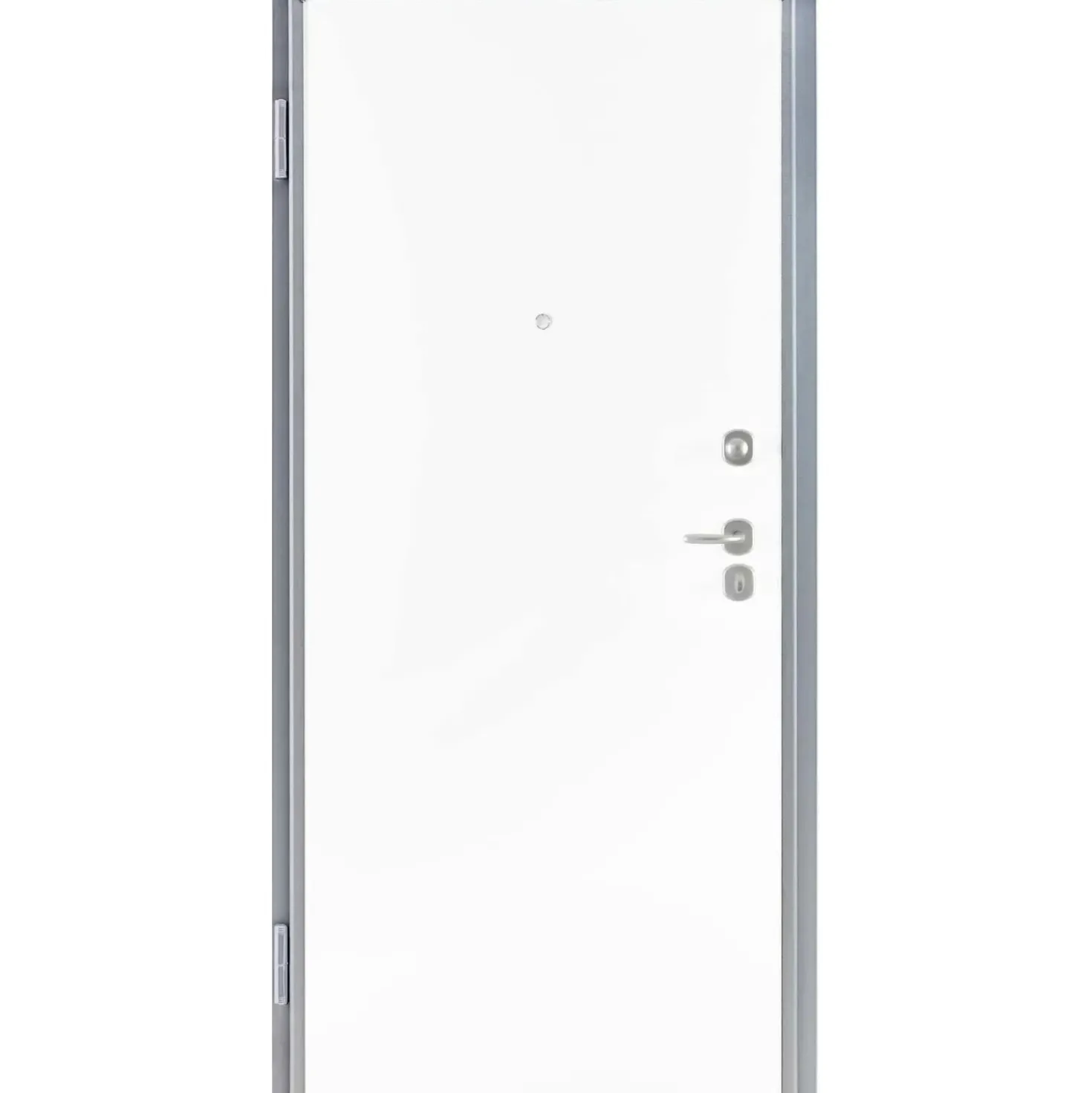 Porta blindata Ares 80x210 cm grigia apertura dx