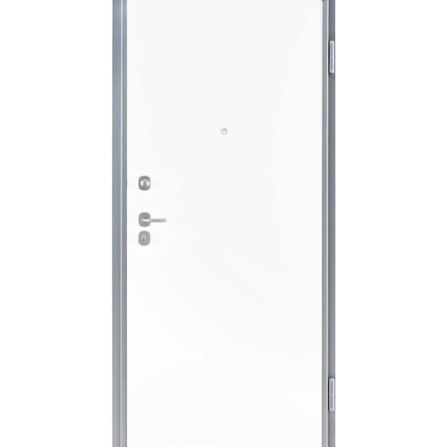 Porta blindata Ares 80x210 cm grigia apertura sx