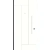 Porta blindata Demetra 90x210 cm bianco apertura sx
