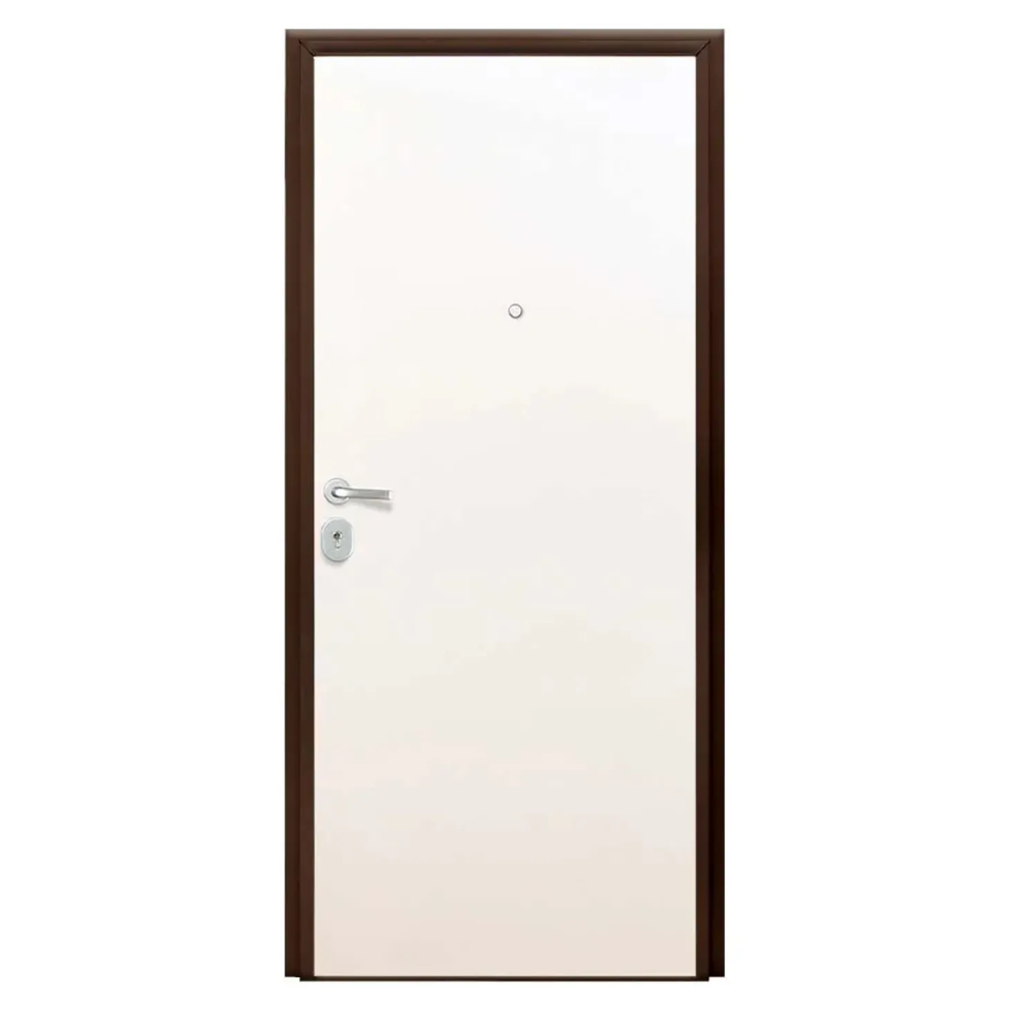Porta blindata Light 90x210 cm noce apertura sx