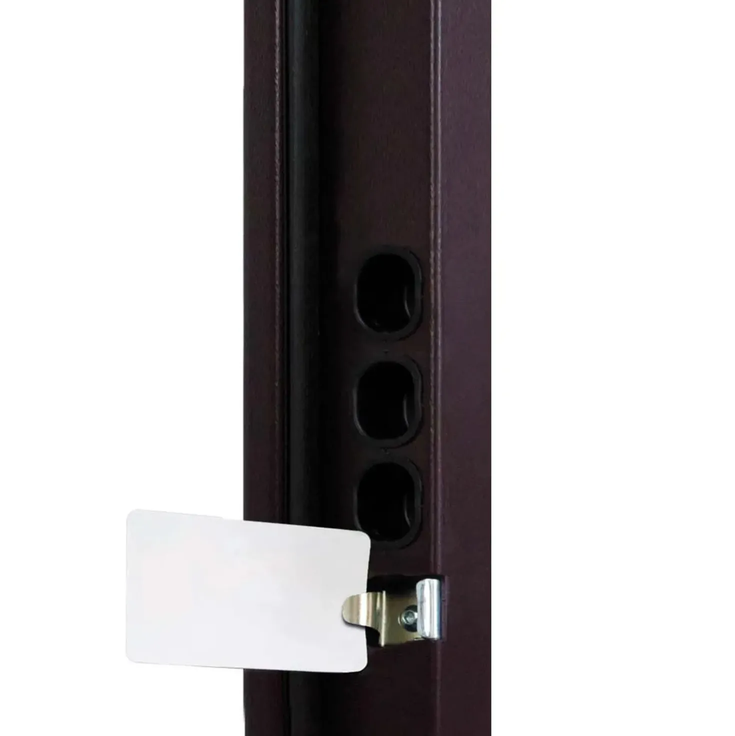Porta blindata Light 90x210 cm noce apertura sx