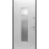 Porta blindata Lighting 210x90 cm bianca apertura dx