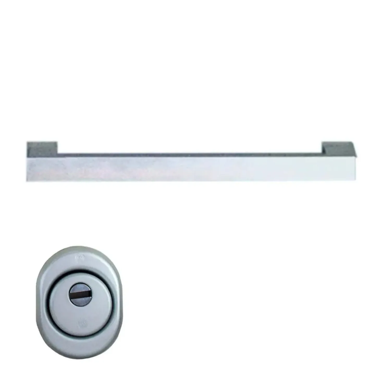 Porta blindata Super Gray 90x210 cm grigia apertura sx