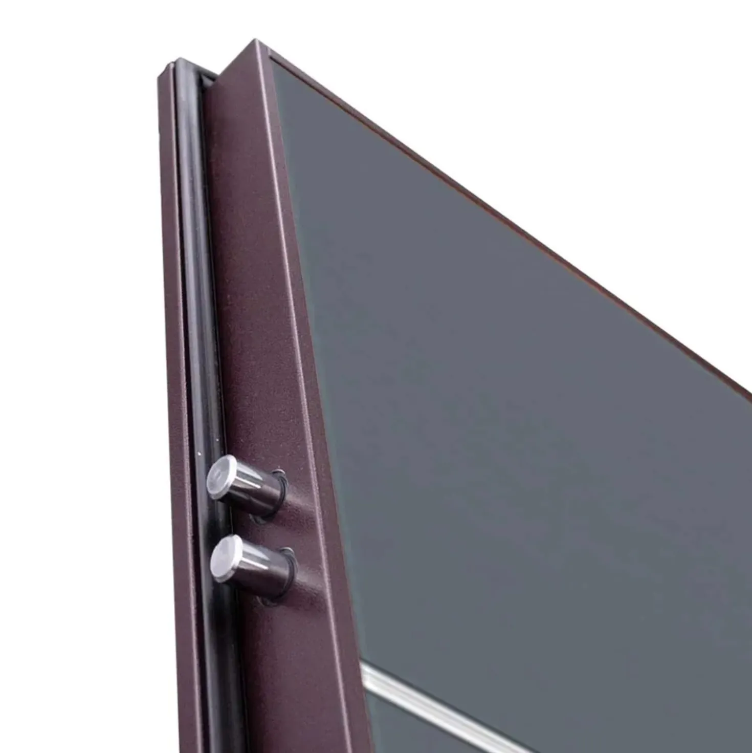 Porta blindata Super Gray 90x210 cm grigia apertura dx