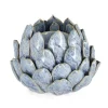 Porta candela in ceramica Masami Ø17,5 cm azzurro
