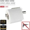 Porta carta igienica Orea shine cromo