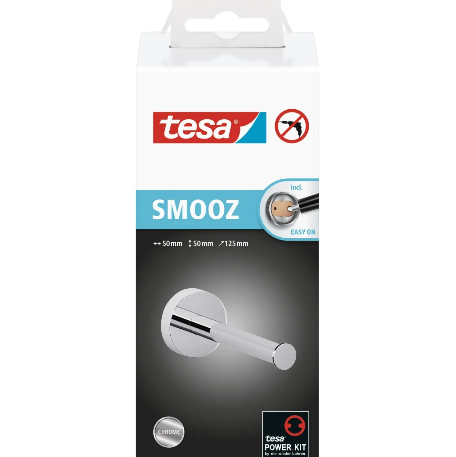 Porta carta igienica Smooz SO234 cromo