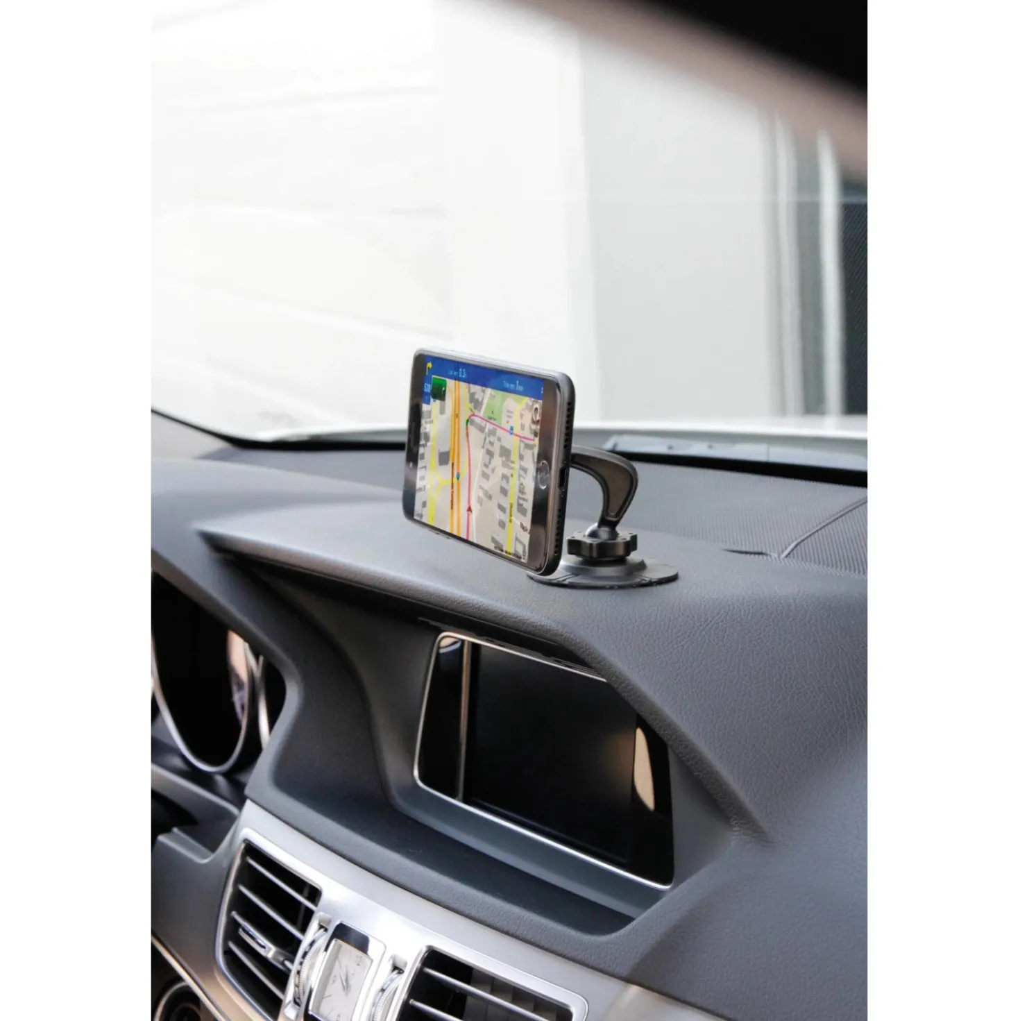 Porta cellulare auto Magneto Stick nero