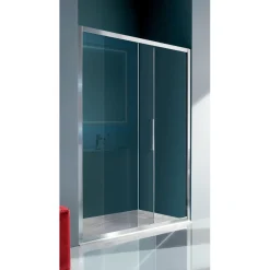 Porta doccia scorrevole Italia 97-101 cm in vetro trasparente 6 mm