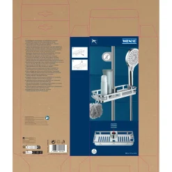 Porta oggetti doccia Libertà cromo