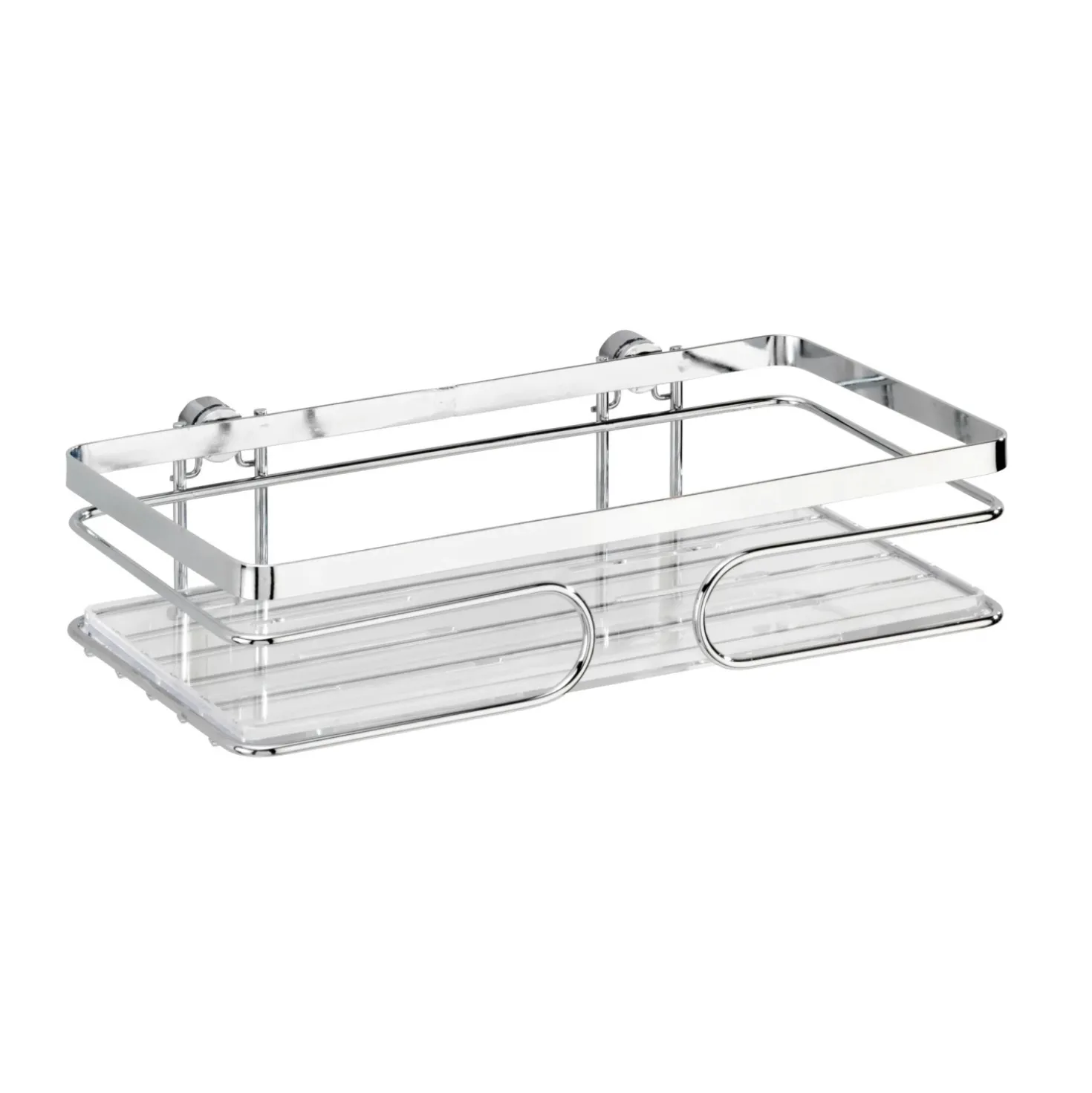 Porta oggetti doccia Premium in acciaio inox