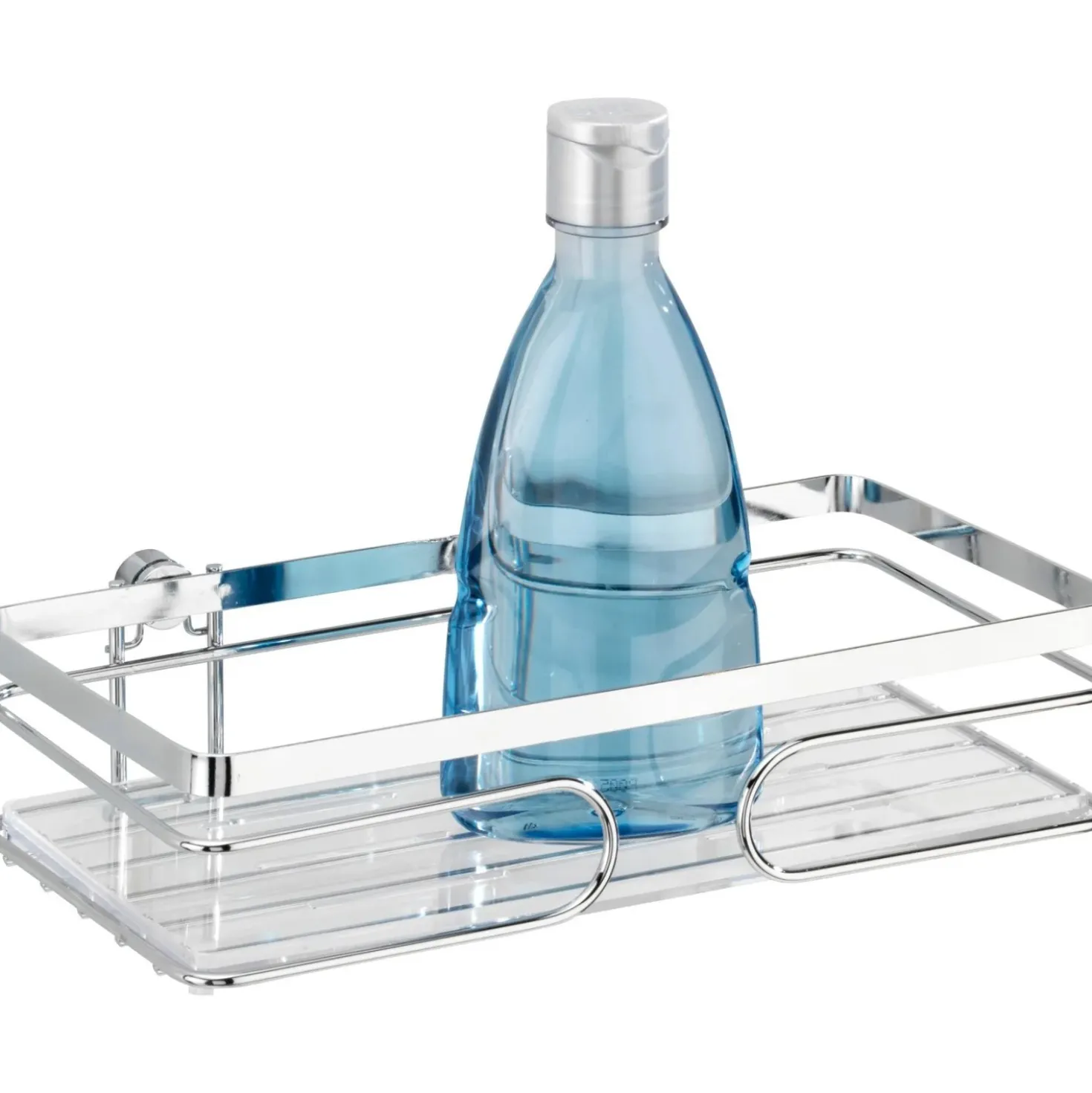 Porta oggetti doccia Premium in acciaio inox