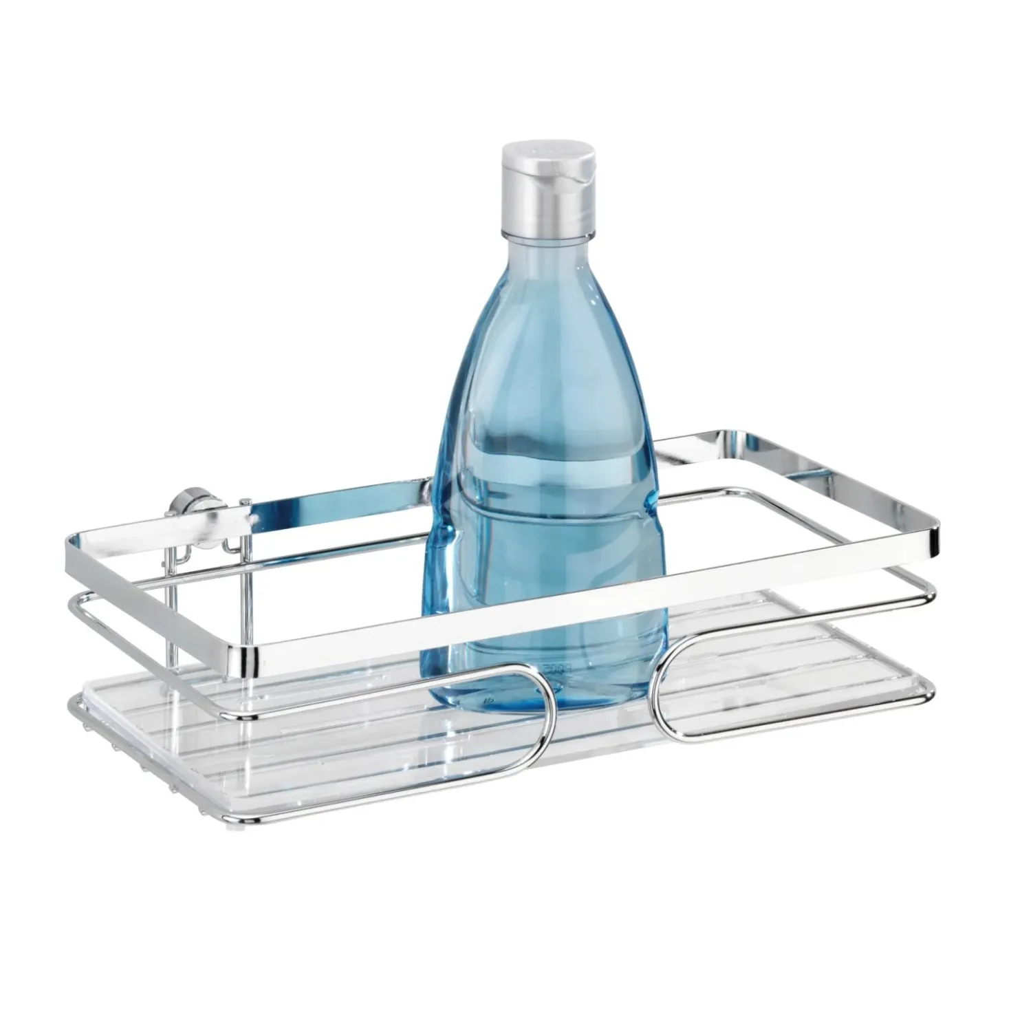 Porta oggetti doccia Premium in acciaio inox