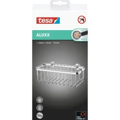 Porta oggetti doccia Tesa Aluxx in alluminio cromato