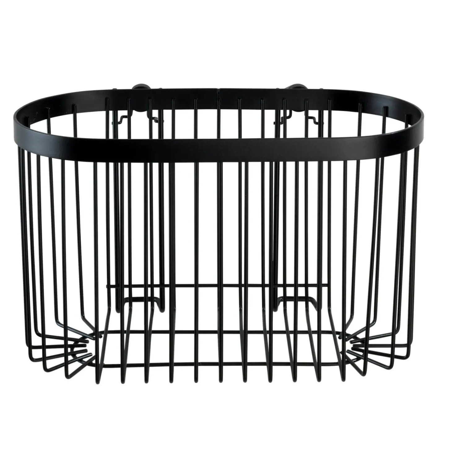 Porta oggetti doccia Wenko Classic Plus Black in acciaio nero