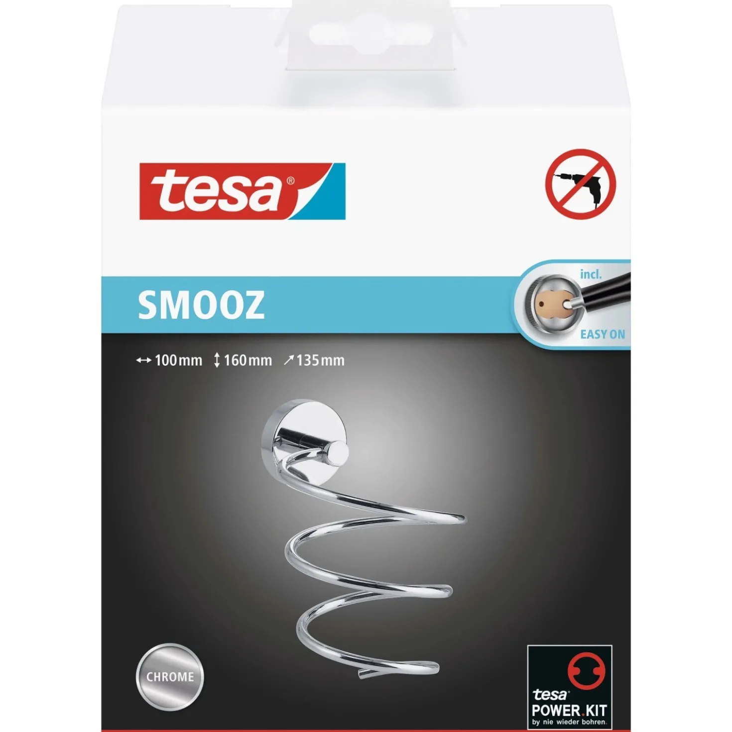 Porta phon Smooz SO440 cromato