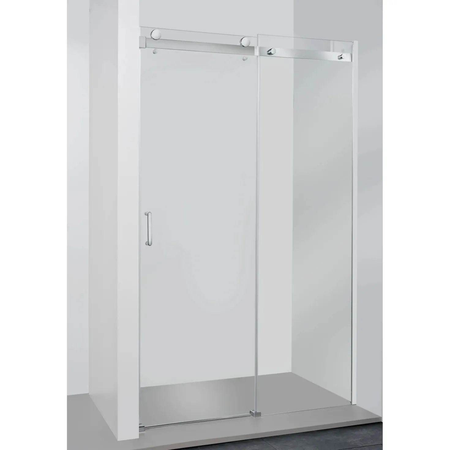 Porta scorrevole Alme 120 cm trasparente 8 mm