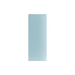 Porta scorrevole esterno muro in cristallo satinato 76x215 cm