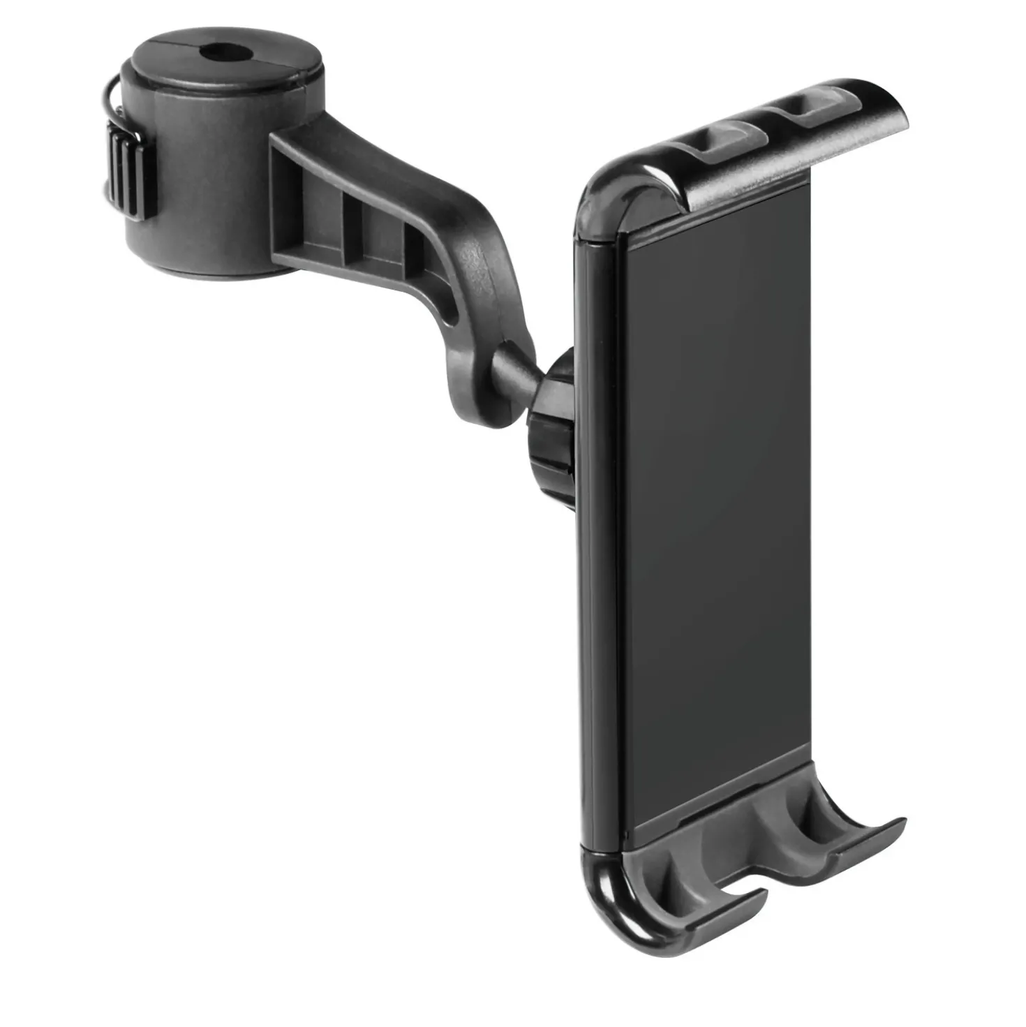 Porta telefono e tablet per asta poggiatesta