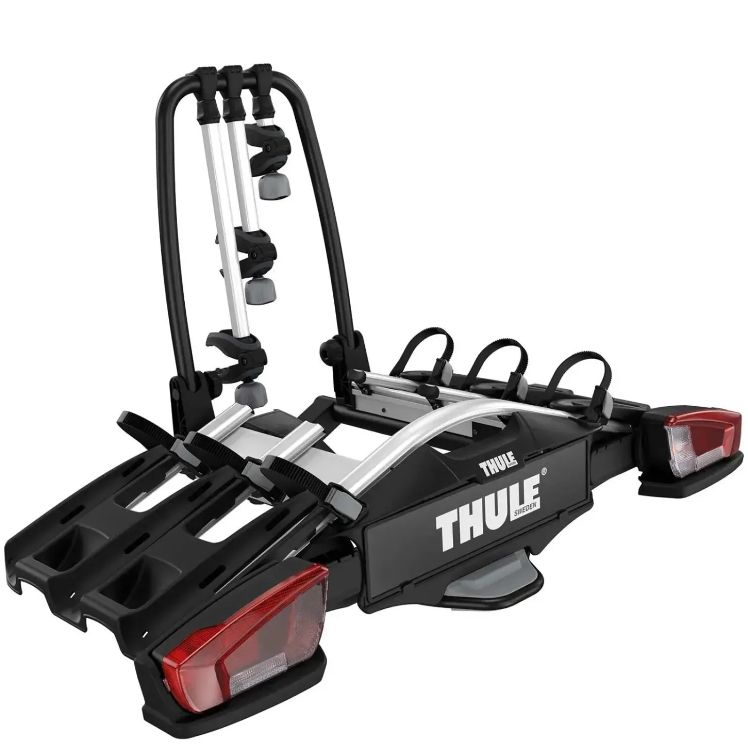 Portabici da gancio traino Velocompact 2 bici 13 poli