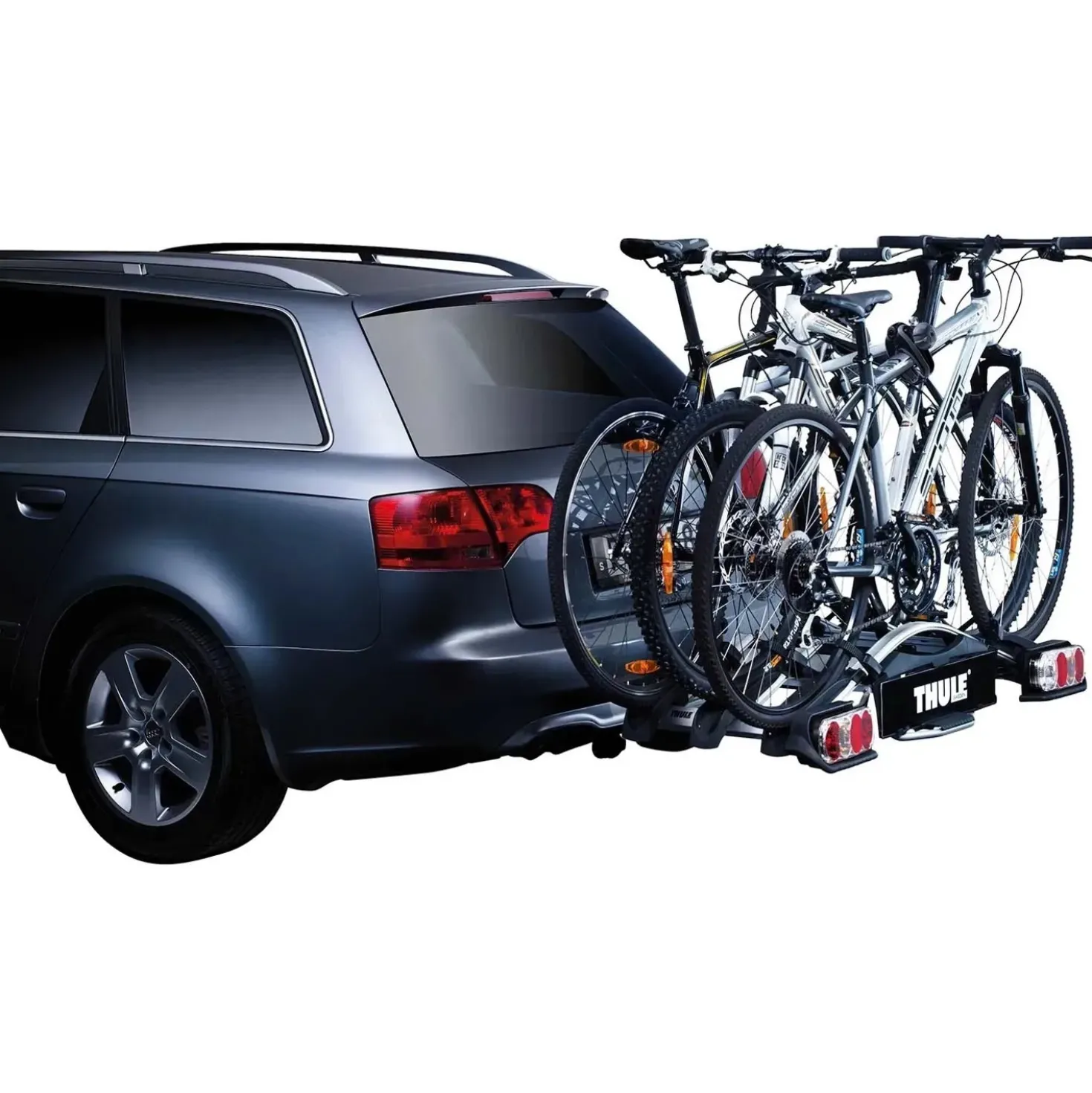 Portabici da gancio traino EuroWay G2 3 bici 13 poli
