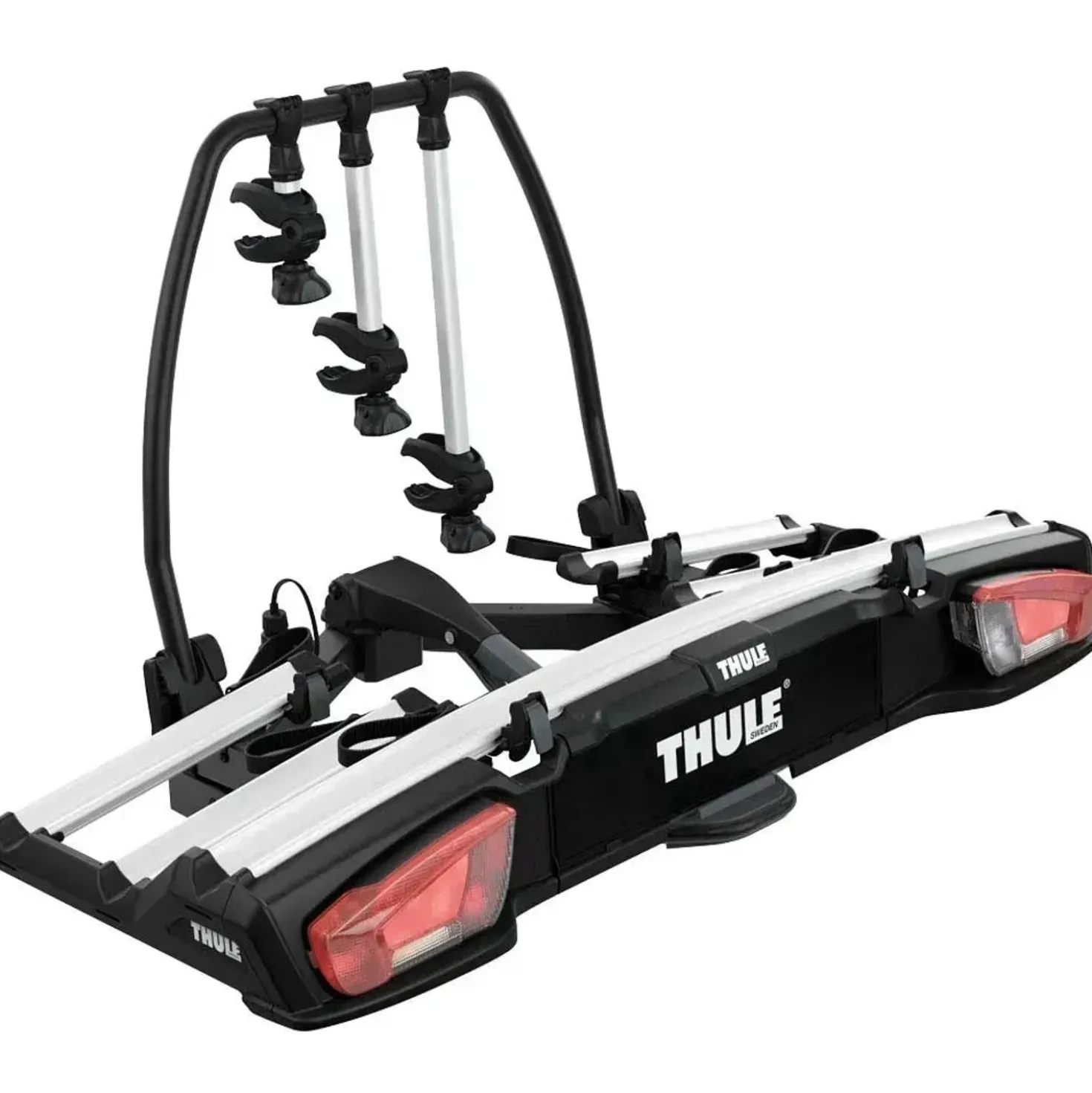 Portabici da gancio traino VeloSpace XT 3 bici 13 poli