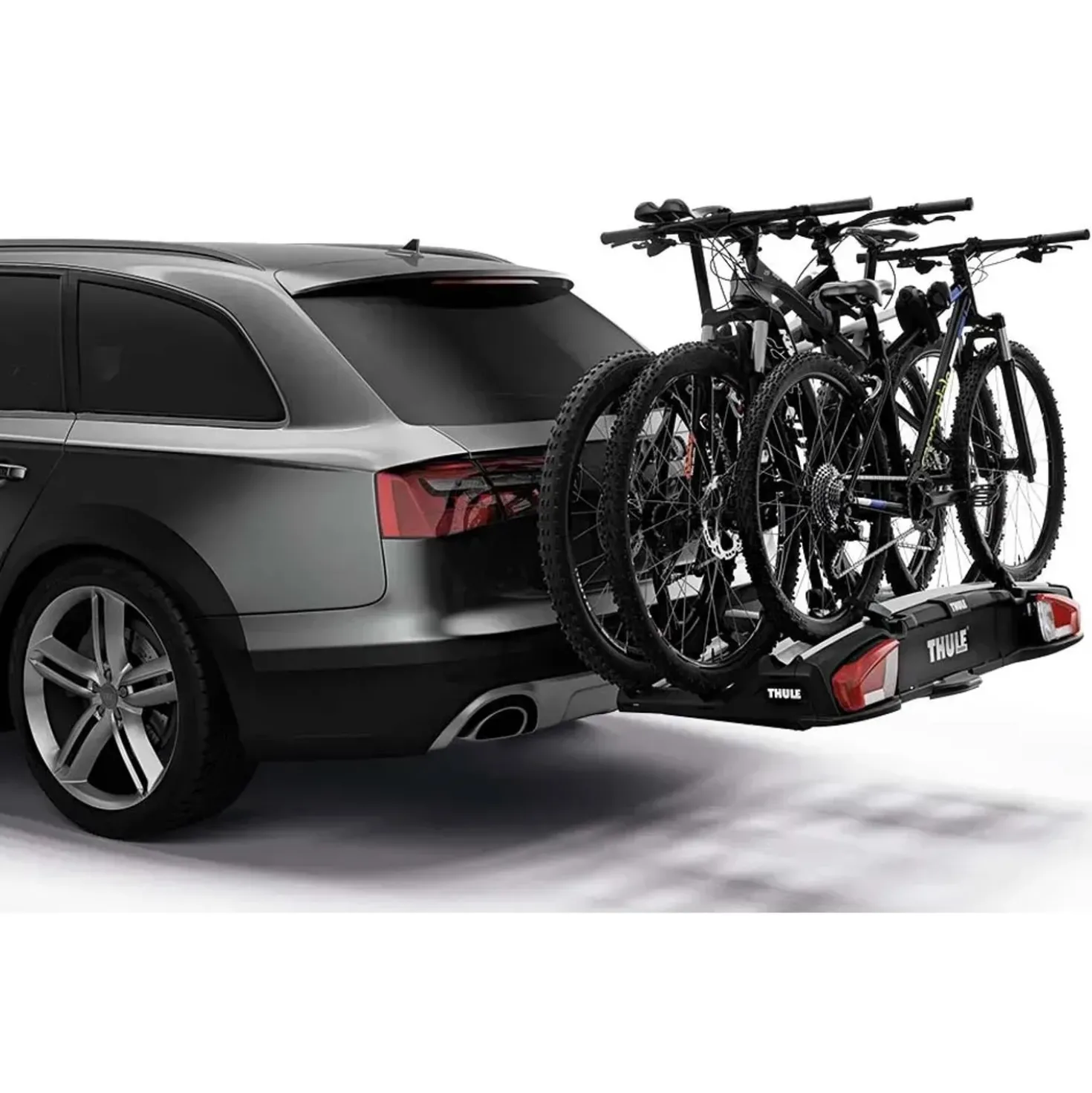 Portabici da gancio traino VeloSpace XT 3 bici 13 poli