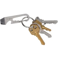 Portachiavi in acciaio 65x15x5 mm