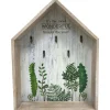 Portachiavi in legno design "natura" 5 ganci