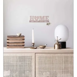 Portachiavi in mdf "home" legno naturale
