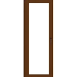 Portafinestra 1 anta 80 cm x 220 cm destra noce
