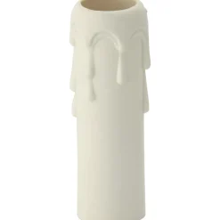 Portalampada a candela E14 OBI bianco
