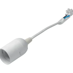 Portalampada E27 bianco