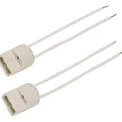 Portalampada OBI per lampadina alogena ad alto voltaggio G9 2 pz