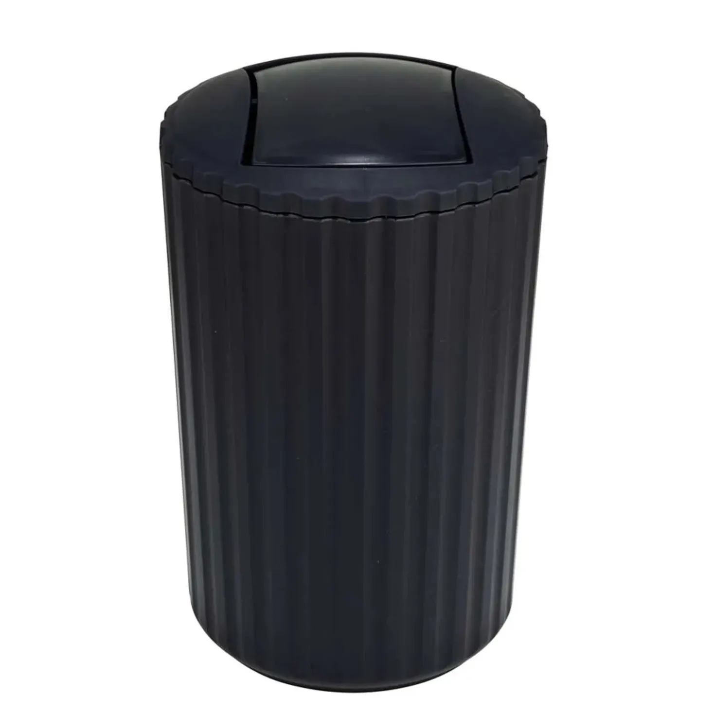 Portarifiuti con coperchio basculante ALLSTAR Minas 3 l blu polare