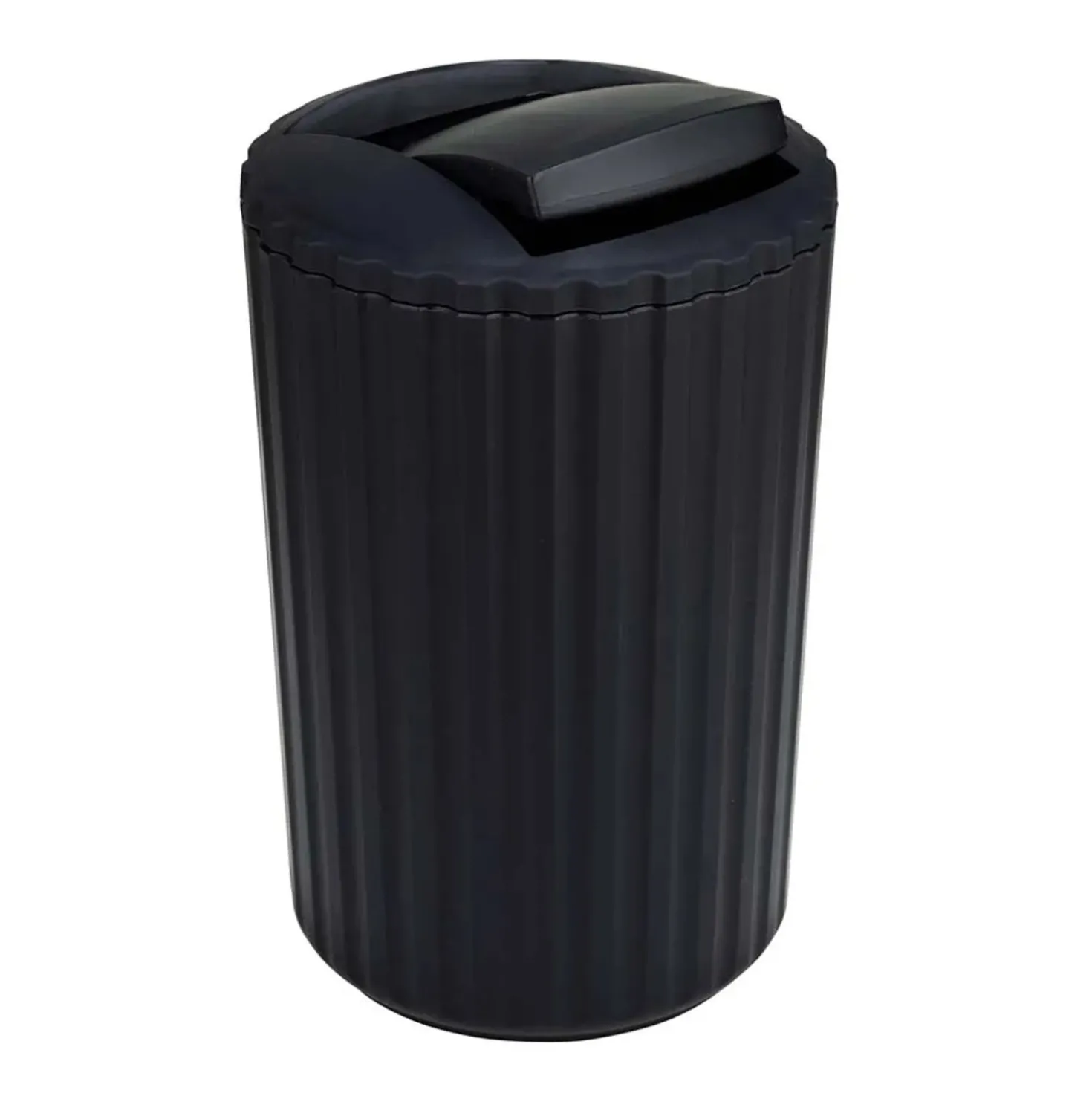 Portarifiuti con coperchio basculante ALLSTAR Minas 3 l blu polare